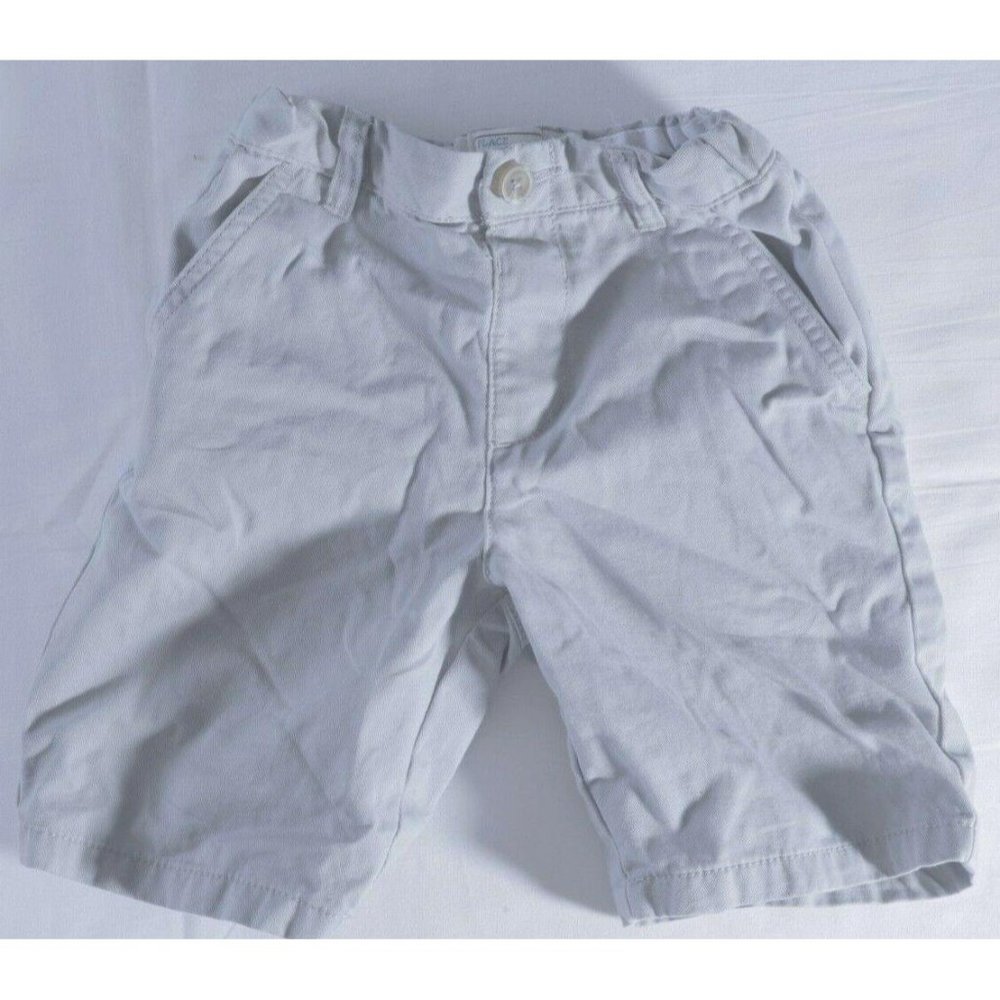 Childrens Place Boys Sz 5T Shorts Tan Khaki Front Back Pockets Toddler uniform